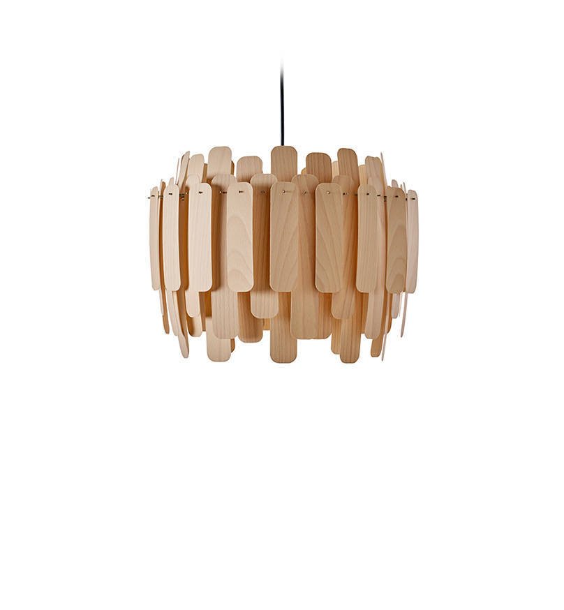 LZF :: Lampa wisząca drewniana Maruja szer. 48 cm