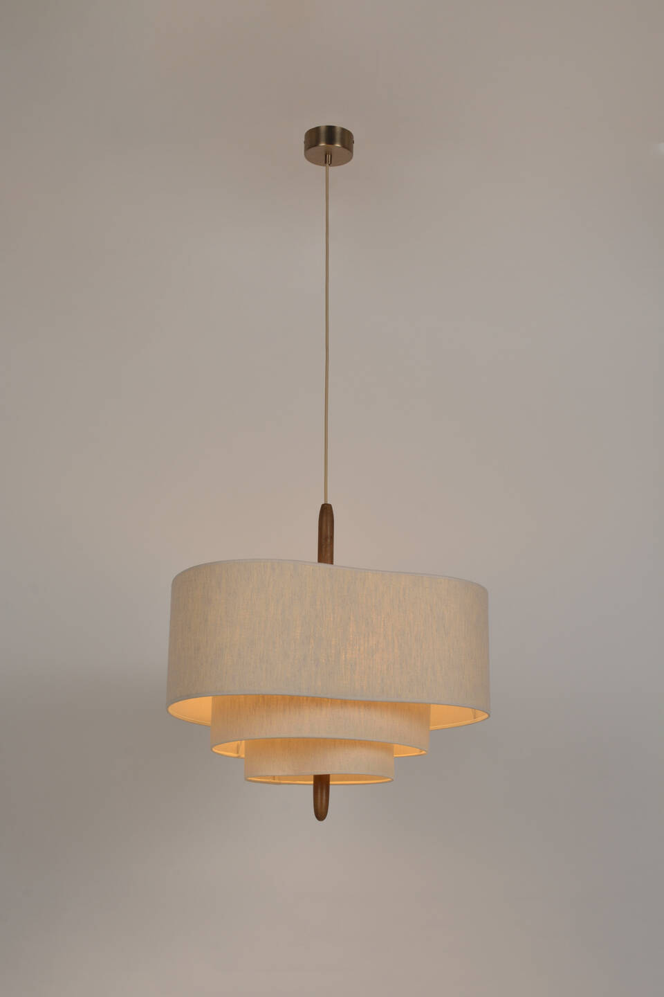 Market Set :: Lampa wisząca Pebble śr. 58 cm beżowa