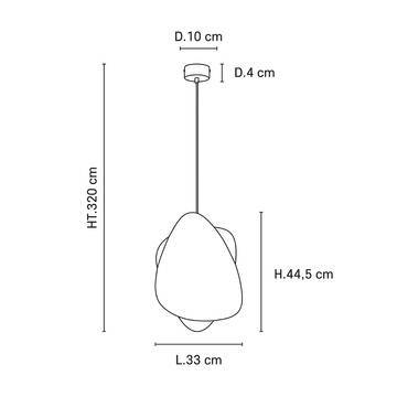 Market Set :: Lampa wisząca Screen biała wys. klosza 44,5 cm