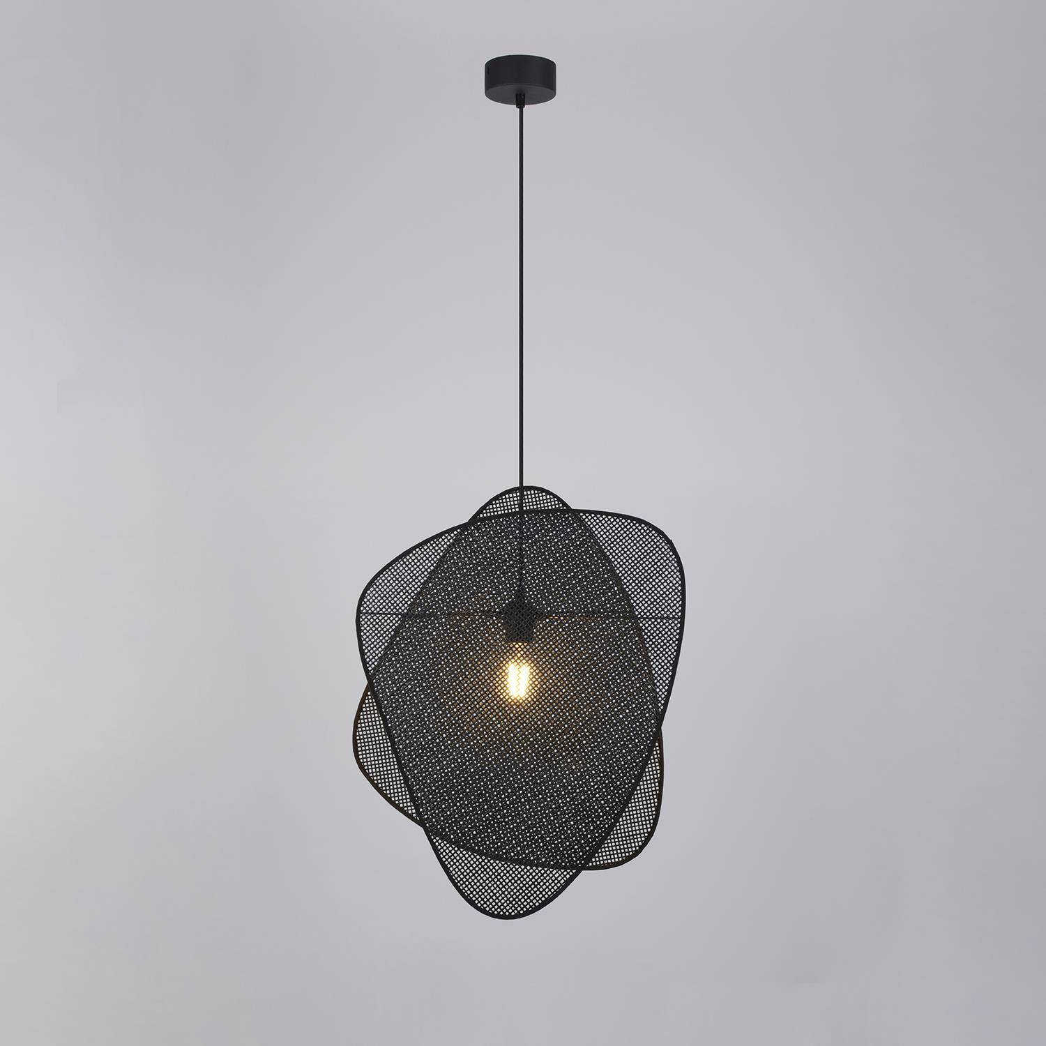Market Set :: Lampa wisząca Screen czarna wys. klosza 58 cm
