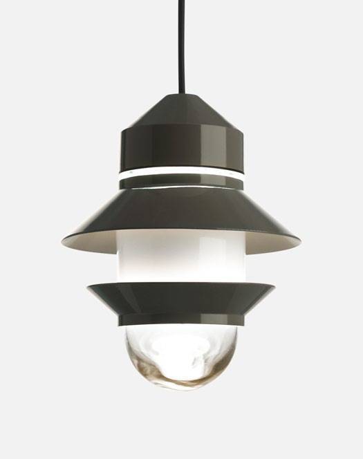 Marset :: Lampa wisząca Santorini ciemnoszara śr. 21,2 cm