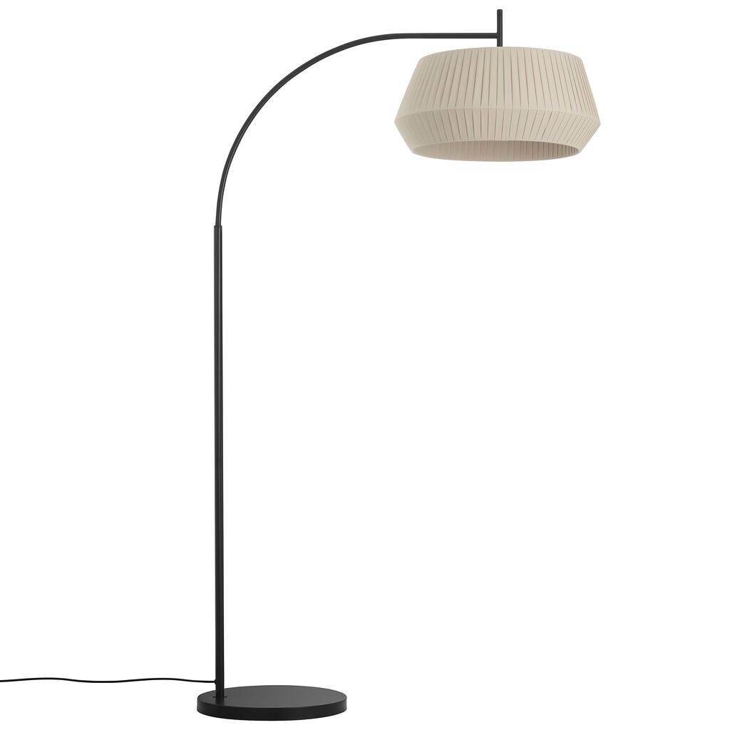 Nordlux :: Lampa podłogowa Dicte beżowo-czarna wys. 180 cm