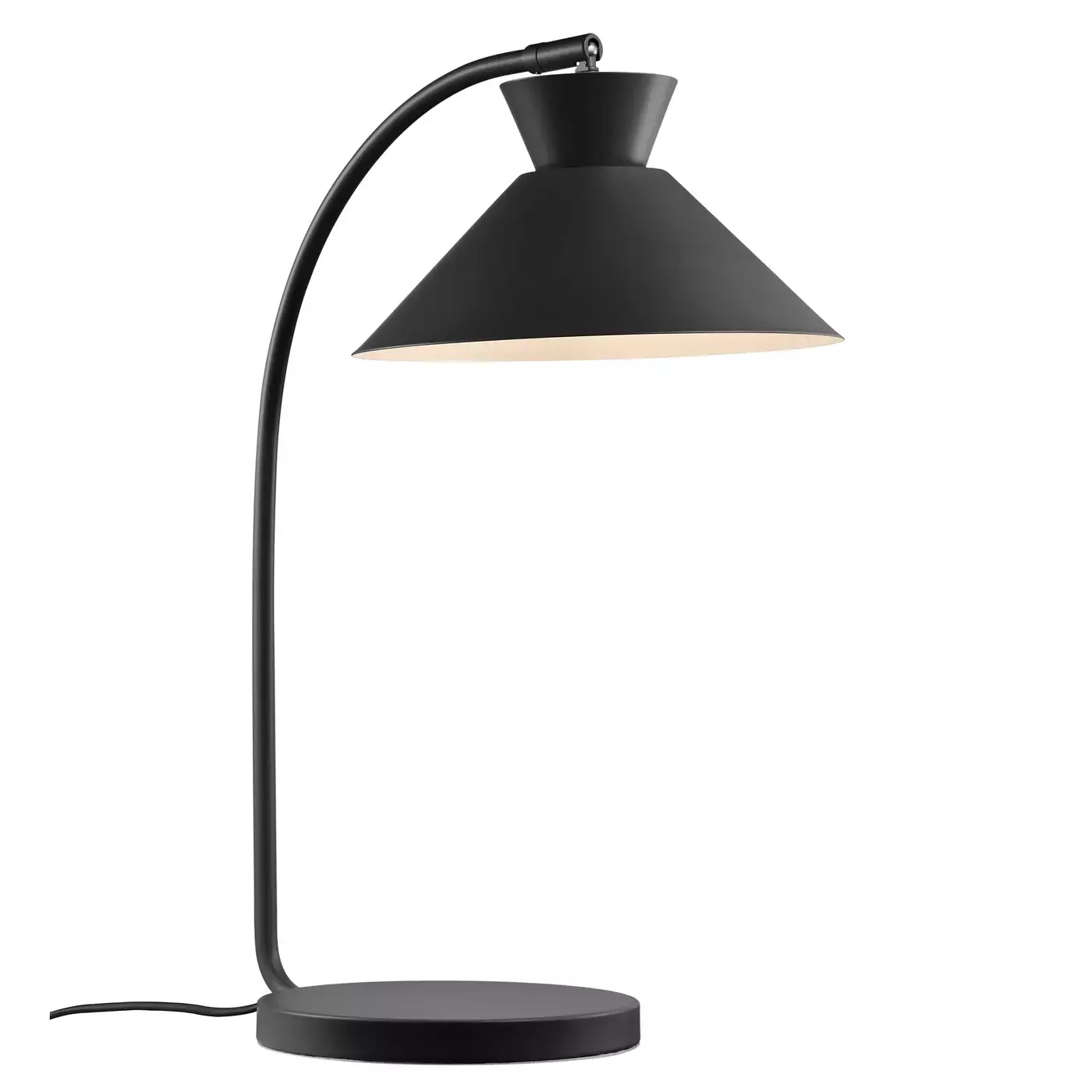 Nordlux :: Lampa stołowa Dial czarna wys. 51 cm