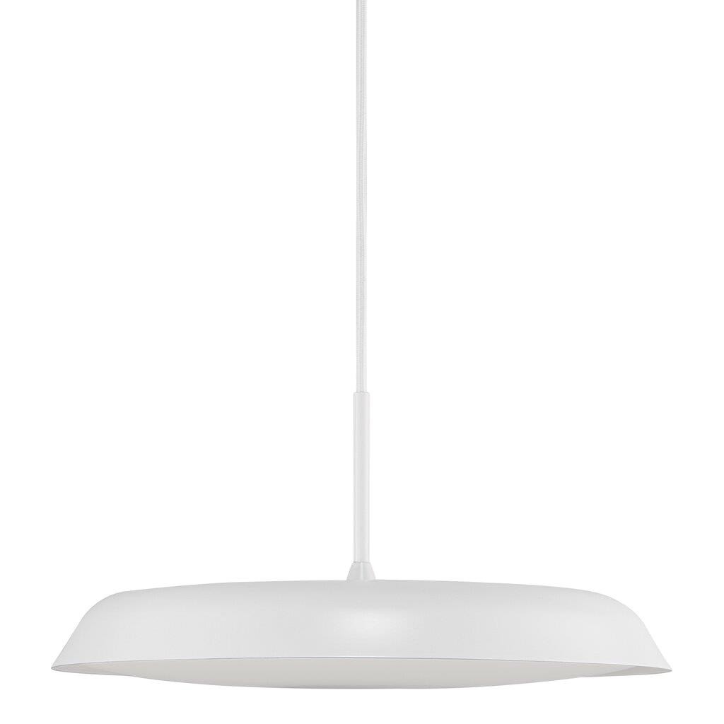 Nordlux :: Lampa wisząca Piso biała śr. 36,5 cm