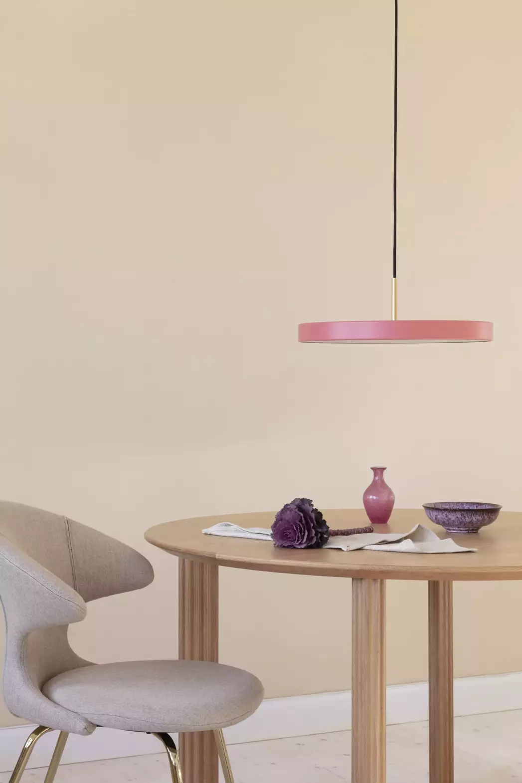 Umage  ::  Lampa wisząca Asteria Pearl różowa śr. 43 cm