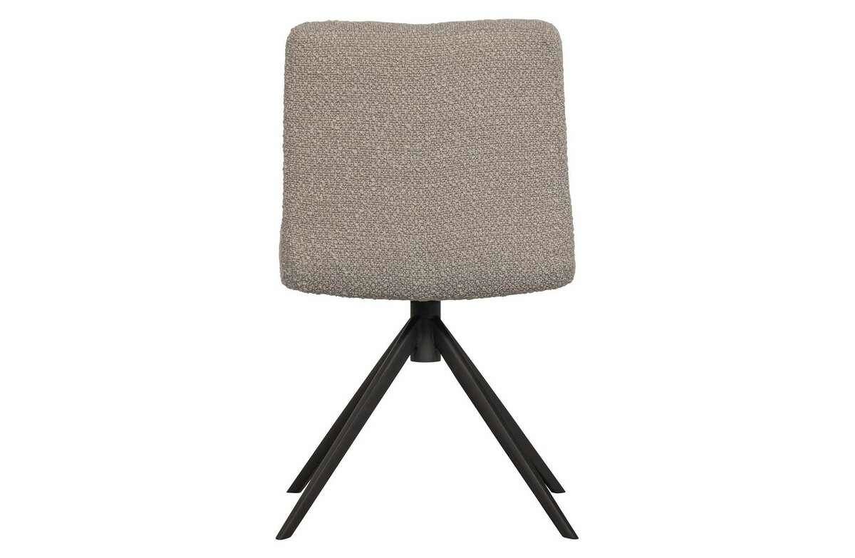 Woood :: Krzesło obrotowe do jadalni Vinny piaskowe szer. 48 cm
