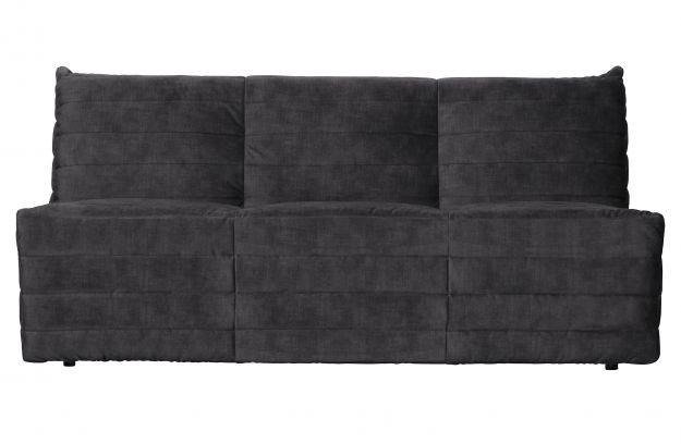 Woood :: Sofa tapicerowana antracytowa