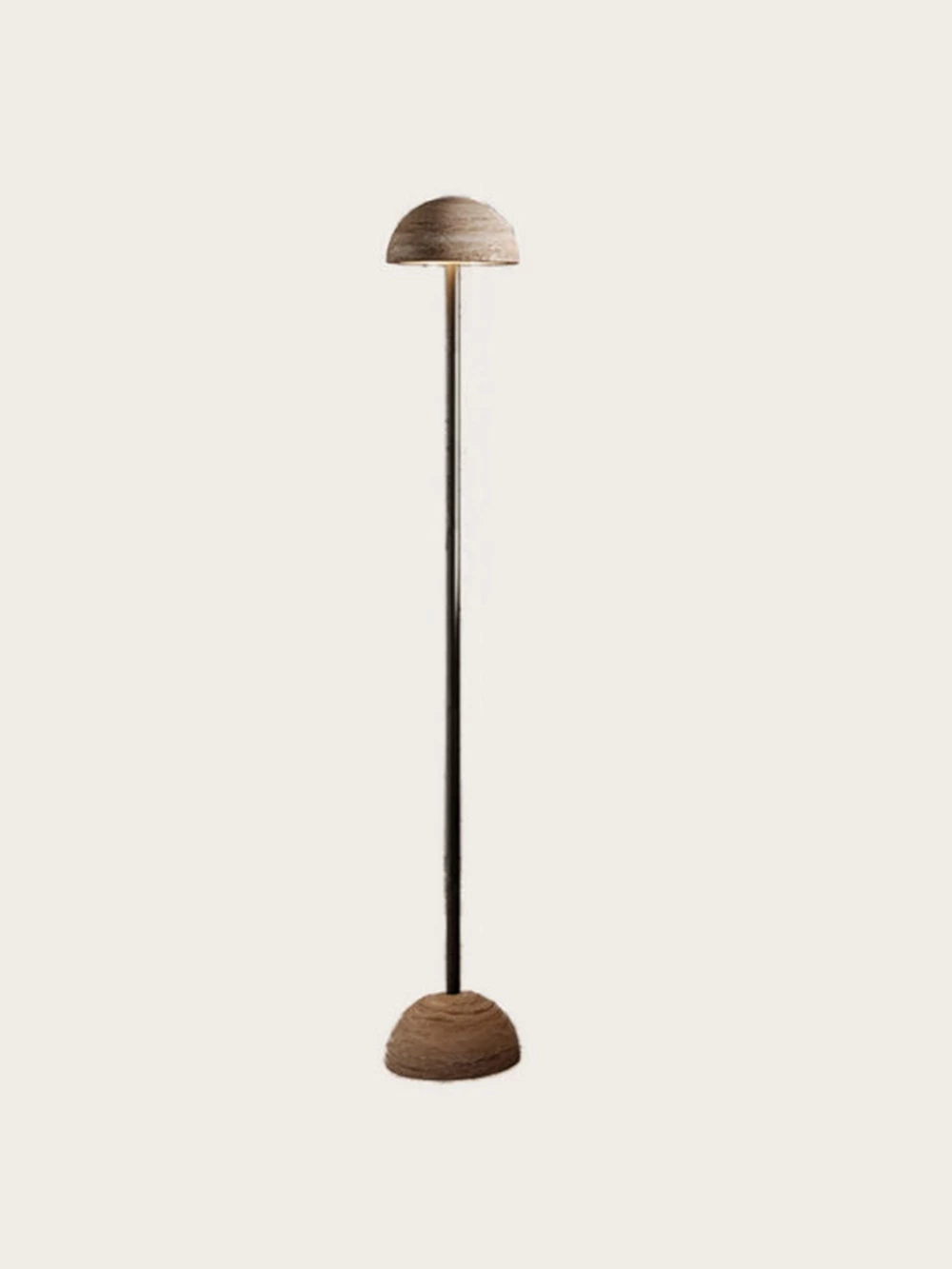 Aromas :: Lampa podłogowa Big Dussa wys.130 cm trawertyn