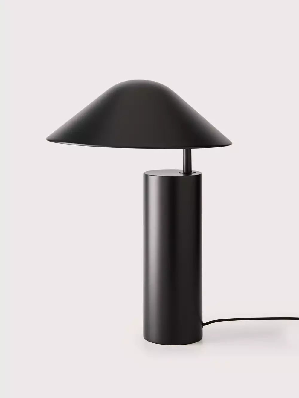 Aromas :: Lampa stołowa Damo czarna śr. 46,5 cm