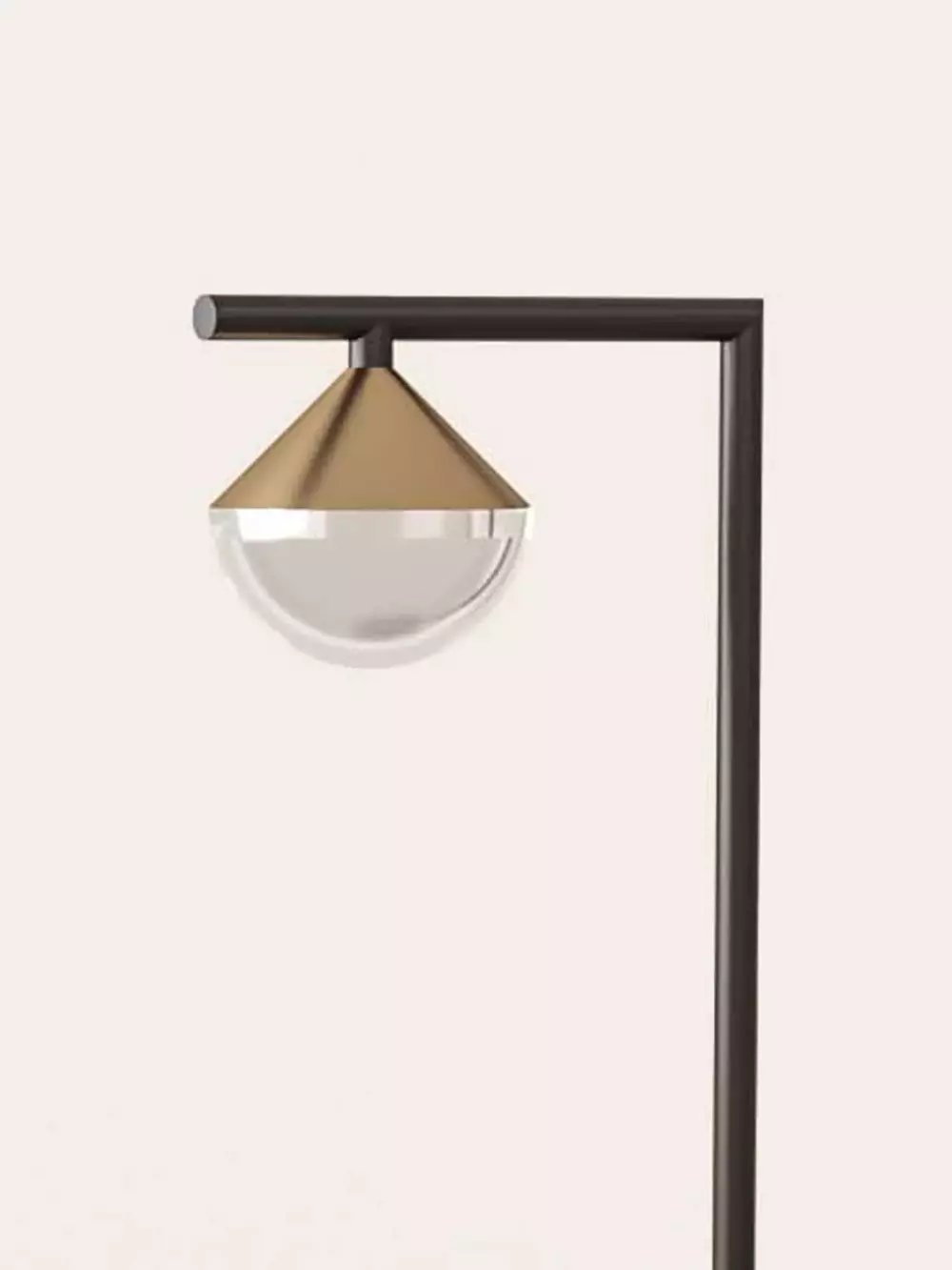 Aromas :: Lampa stołowa Nino wys. 42.2 cm czarno-złota