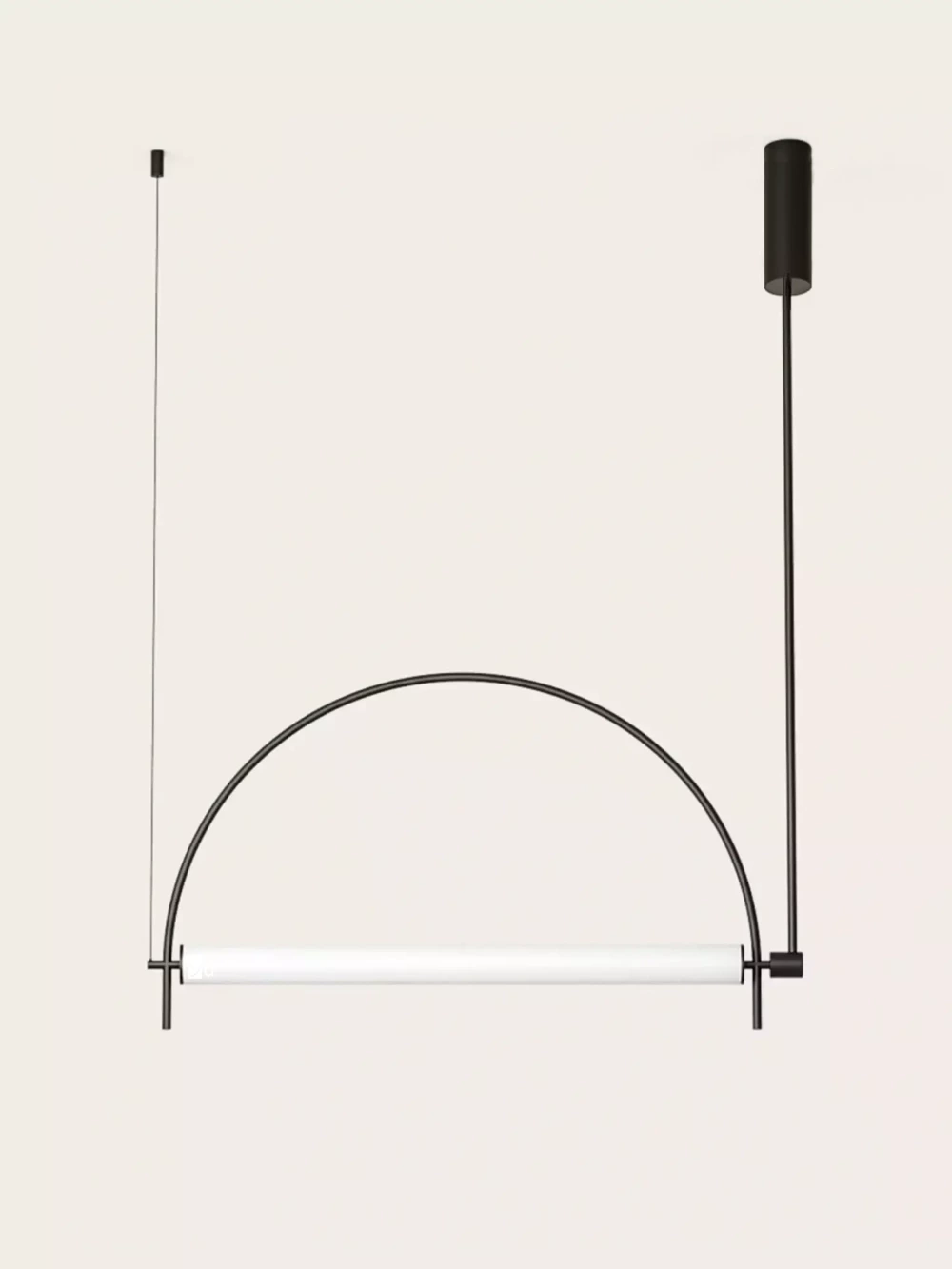 Aromas :: Lampa wisząca Arc szer. 100 cm czarna