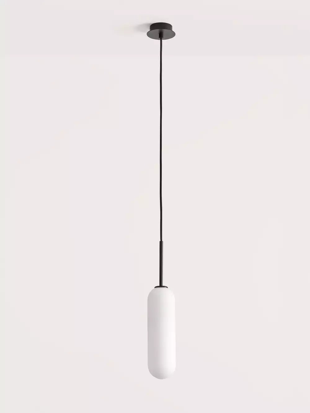 Aromas :: Lampa wisząca Atil czarno-biała wys. 30,3 cm