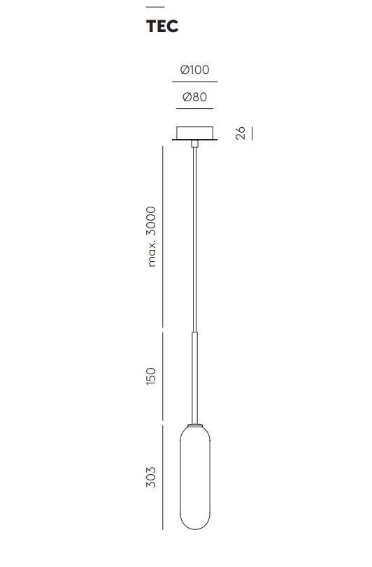 Aromas :: Lampa wisząca Atil wys. 30,3 cm złoto-biała