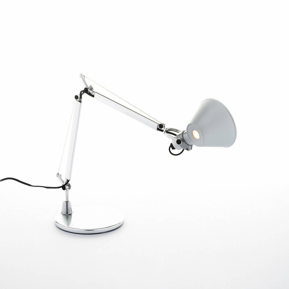 Artemide :: Lampa biurkowa Tolomeo Micro LED srebrna wys. 37 cm