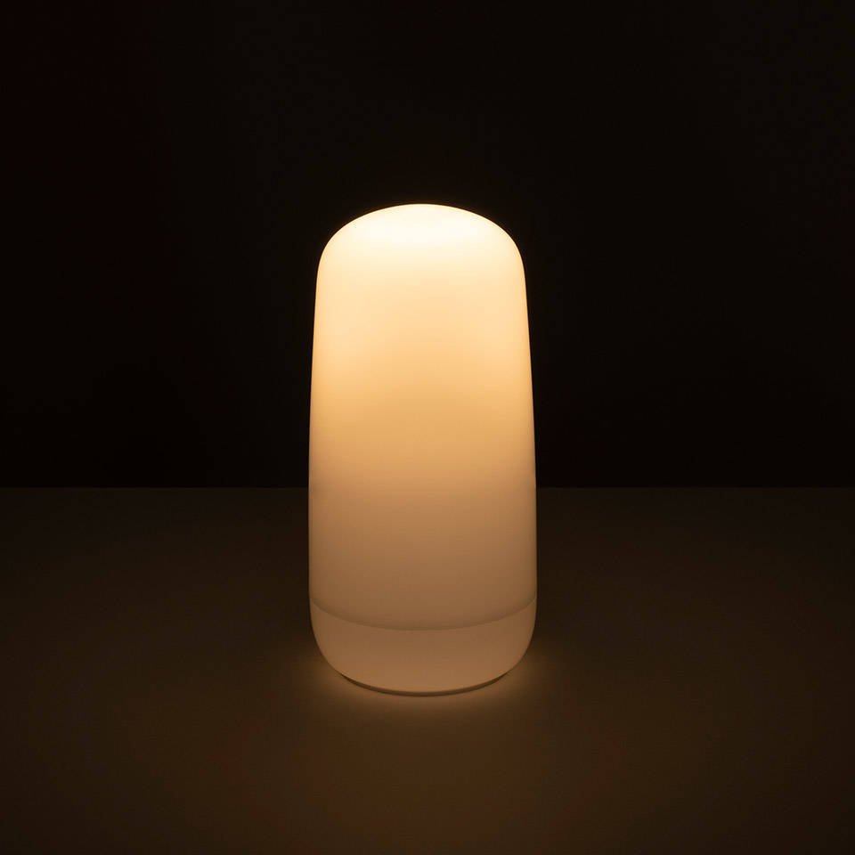 Artemide :: Lampa stołowa Gople Portable biała wys. 27 cm