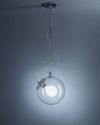Artemide :: Lampa wisząca Miconos srebrna śr. 30 cm