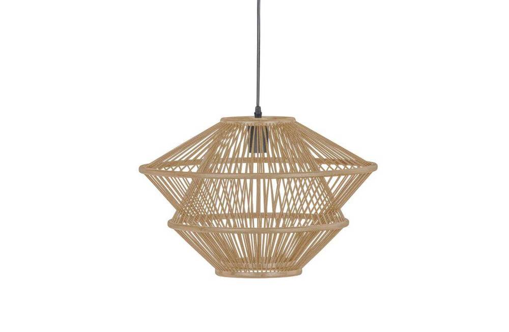 Be Pure :: Lampa wisząca Bamboo brązowa szer. 46 cm