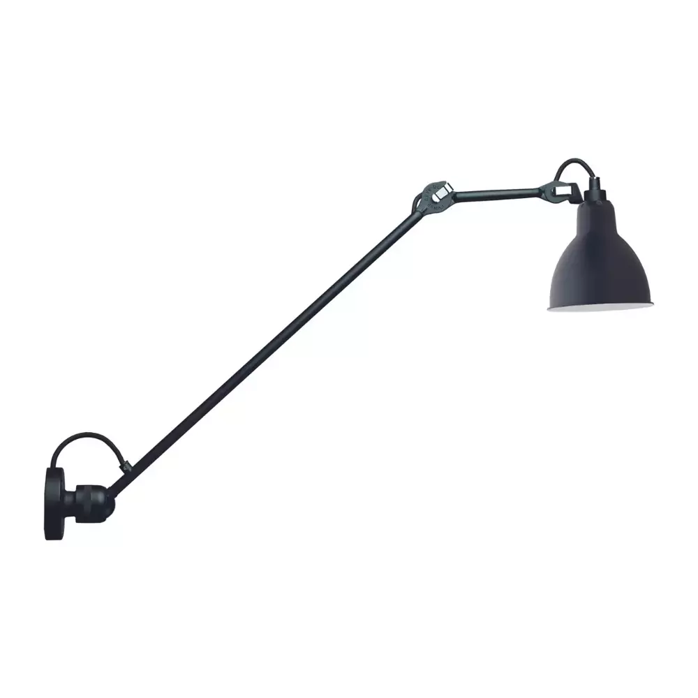 DCW:: Lampa ścienna / sufitowa Lampe Gras N°304 czarna rozm. L 