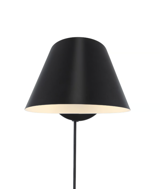 Design For the People :: Lampa ścienna / kinkiet Stay wys. 11.7 cm czarny