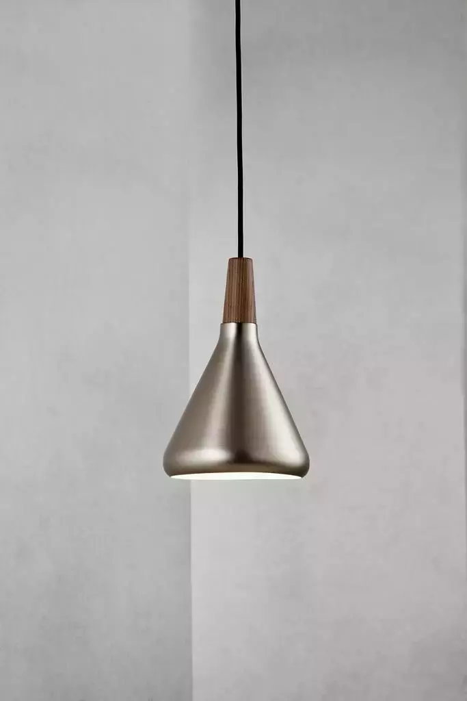 Design For the People :: Lampa wisząca Nori niklowana śr. 18 cm 