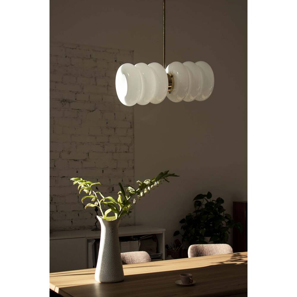 Embassy Interiors :: Lampa wisząca / podwójny żyrandol Bibe szer. 56 cm