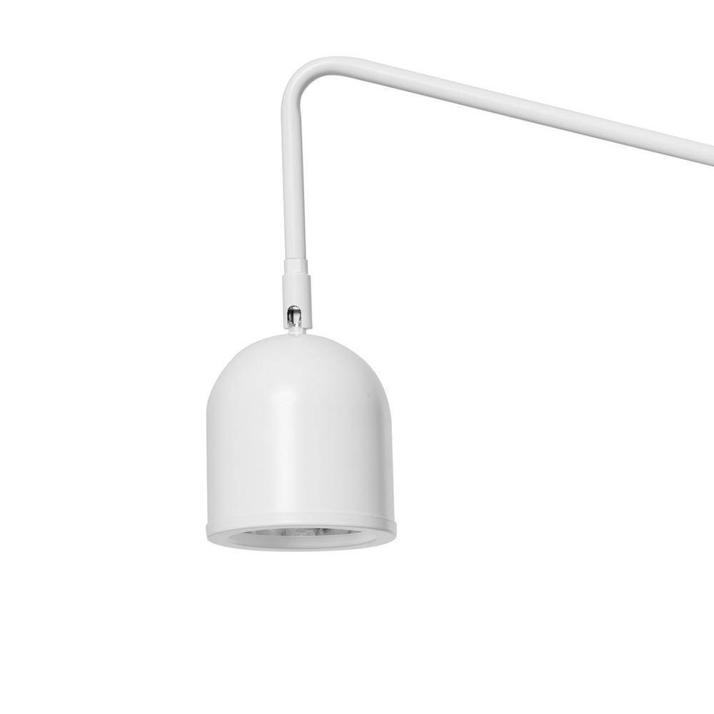 Kaspa :: Lampa ścienna / kinkiet Gaspar biały wys. 43 cm