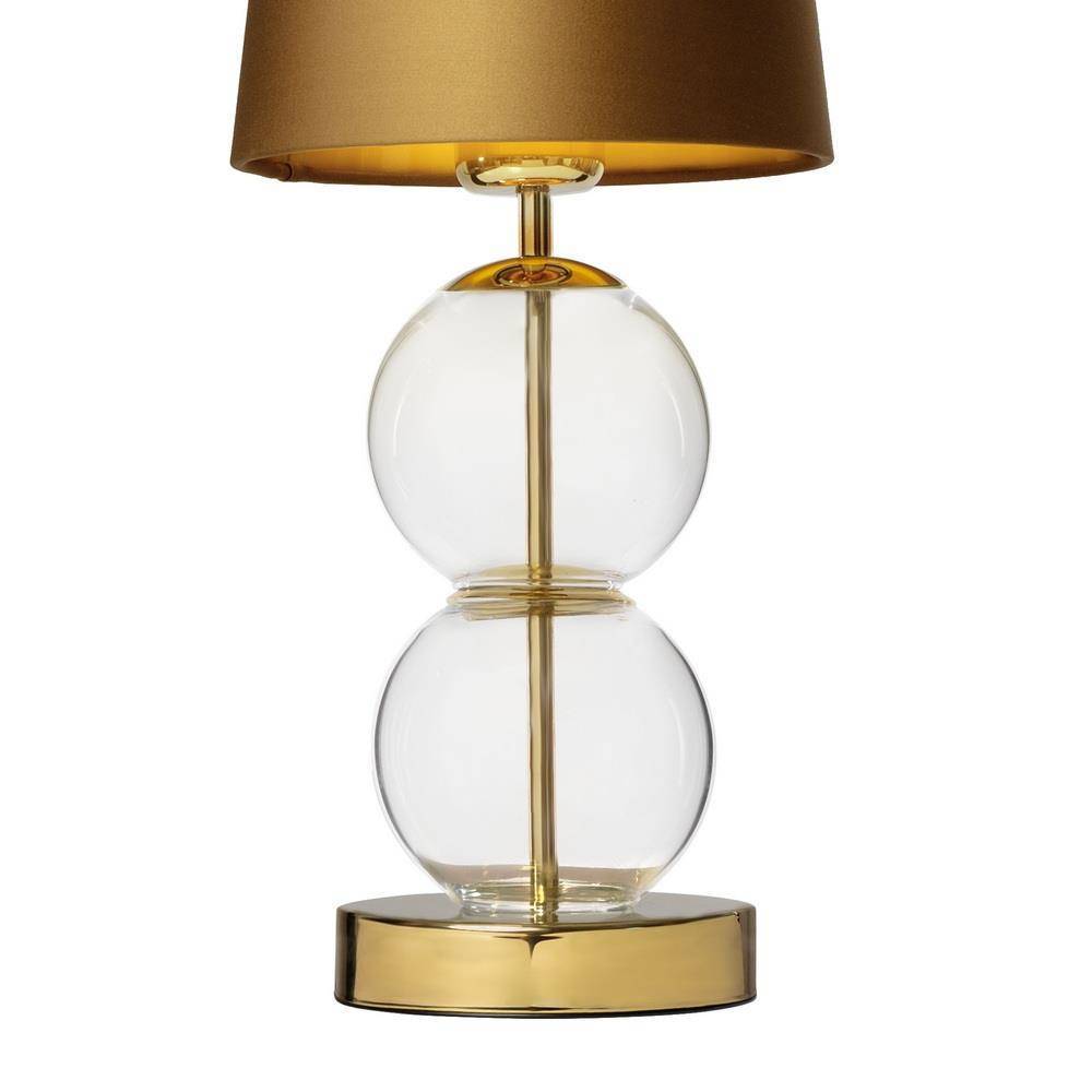 Kaspa :: Lampa stołowa Coco stare złoto wys. 54 cm