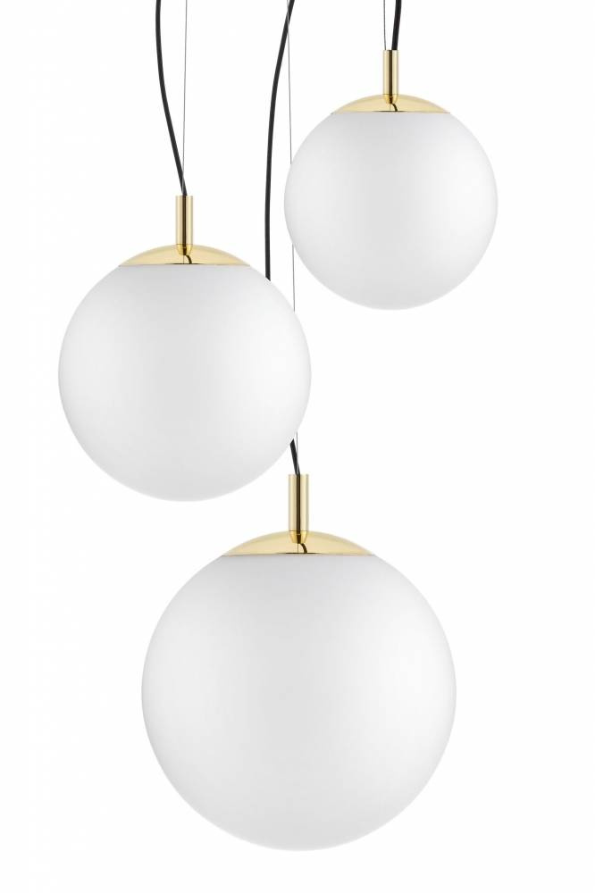 Kaspa :: Lampa wisząca Alur złota 