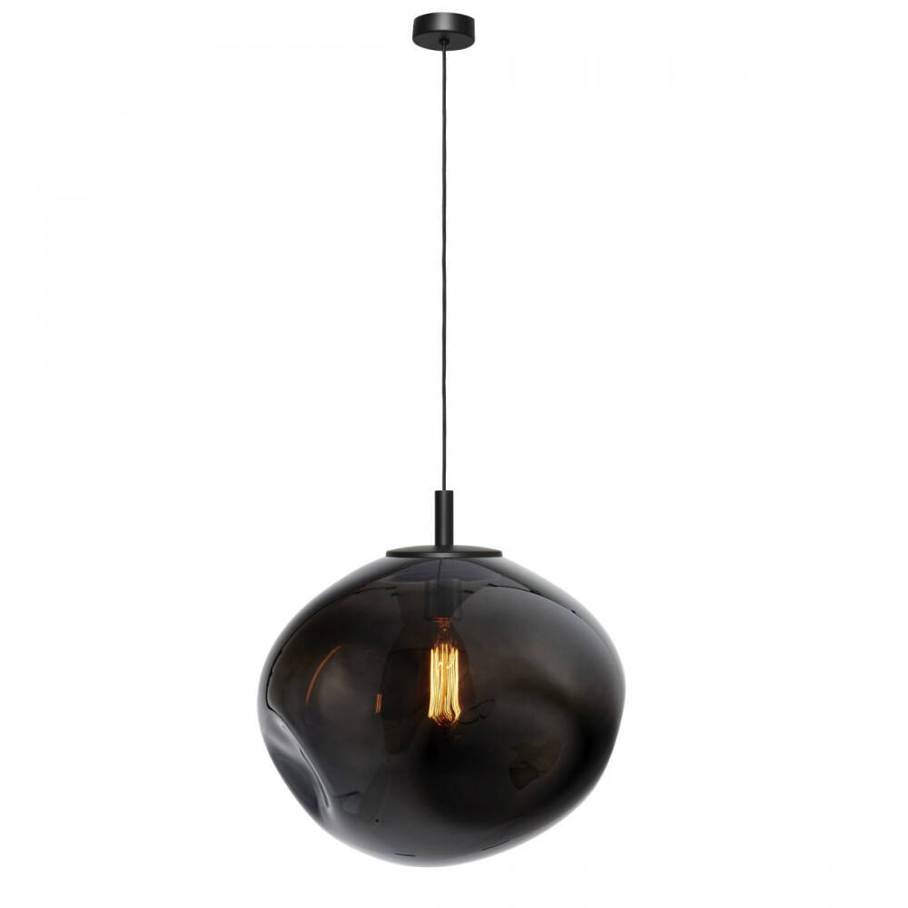 Kaspa :: Lampa wisząca Avia Black rozm. L czarna śr. 40 cm