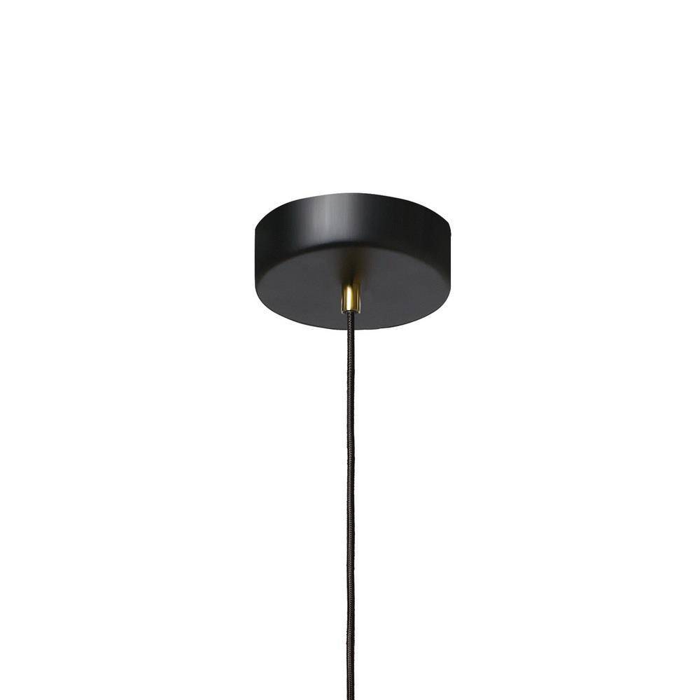 Kaspa :: Lampa wisząca Cumulus Vertical 1 biało-czarna wys. 90 cm