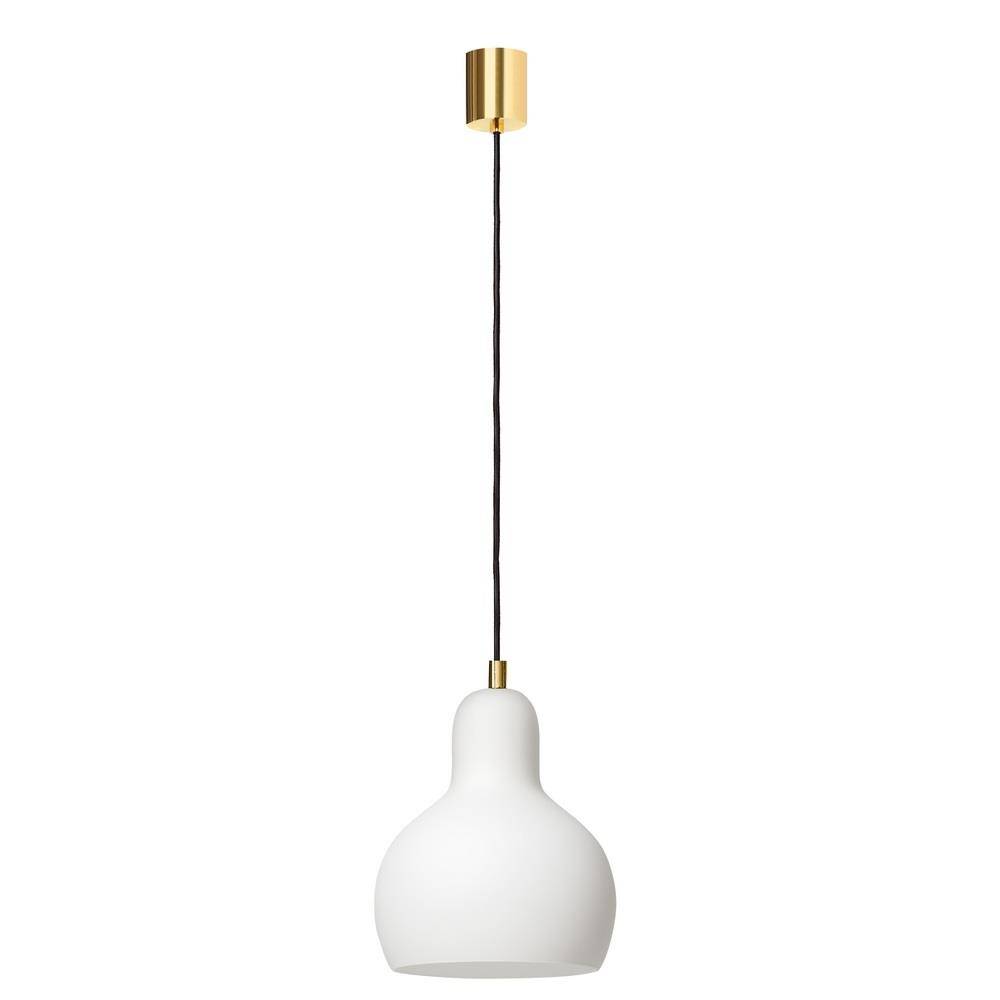 Kaspa :: Lampa wisząca Longis I biało-złota śr. 18,5 cm