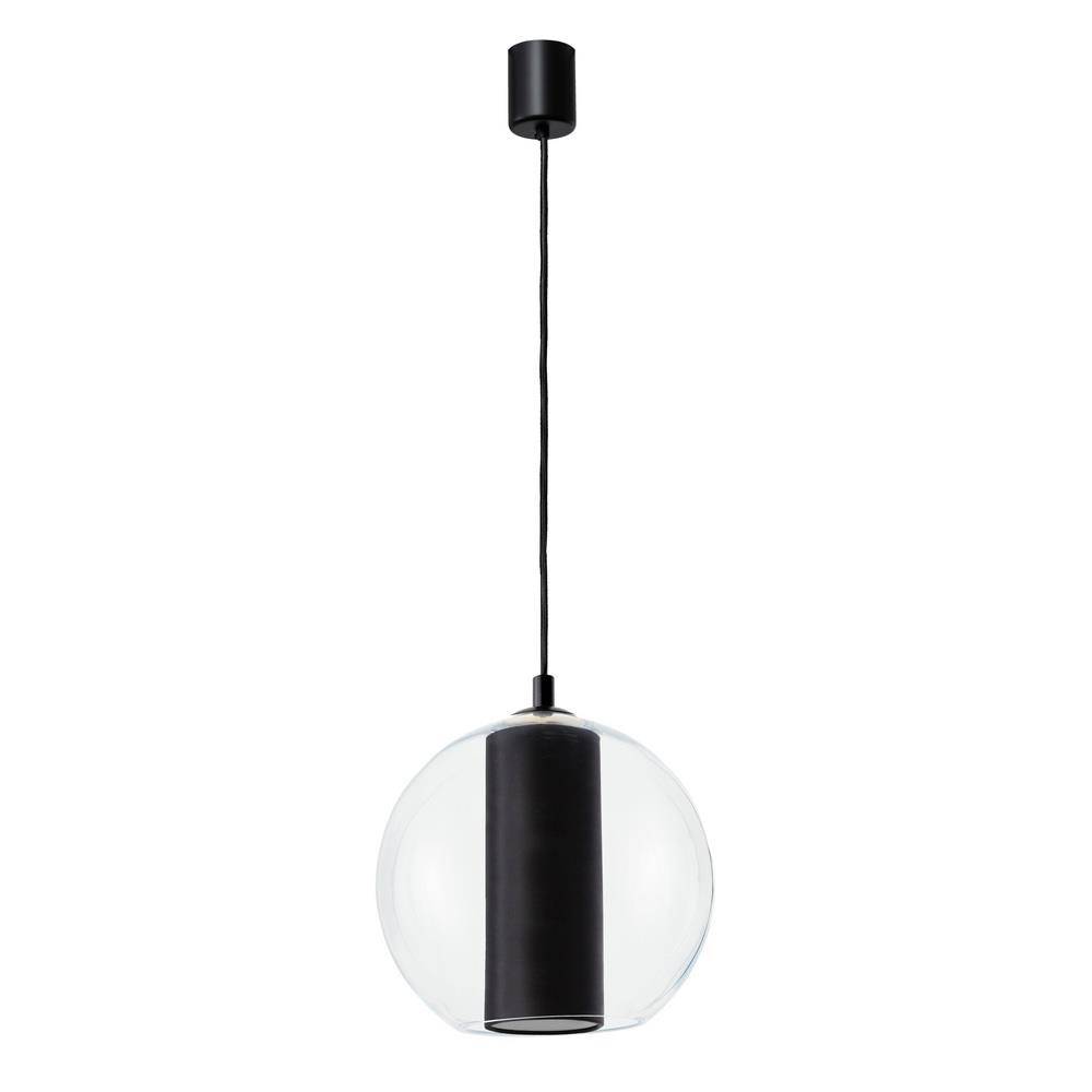 Kaspa :: Lampa wisząca Merida Black czarna śr. 35 cm rozm. L