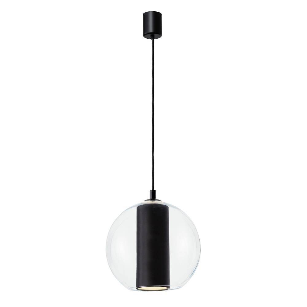 Kaspa :: Lampa wisząca Merida Black czarna śr. 35 cm rozm. L