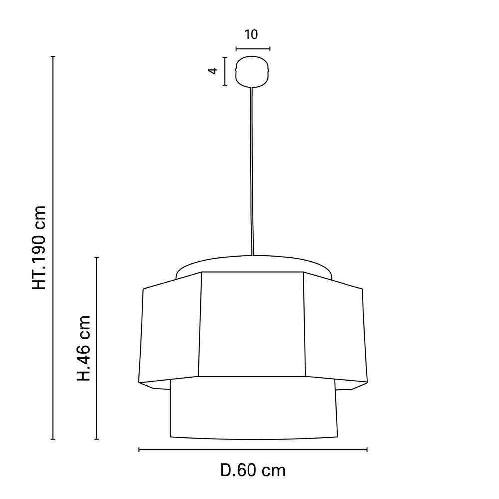 Market Set :: Lampa wisząca Marrakech Massala czerwona śr. 60 cm