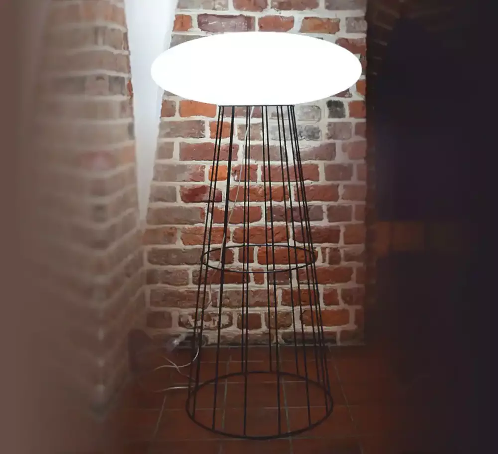 Micante :: Lampa stojąca Ufo wys. 180 3000K