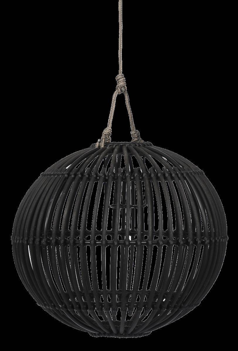 Miloo :: Lampa wisząca Kano czarna szer. 45 cm