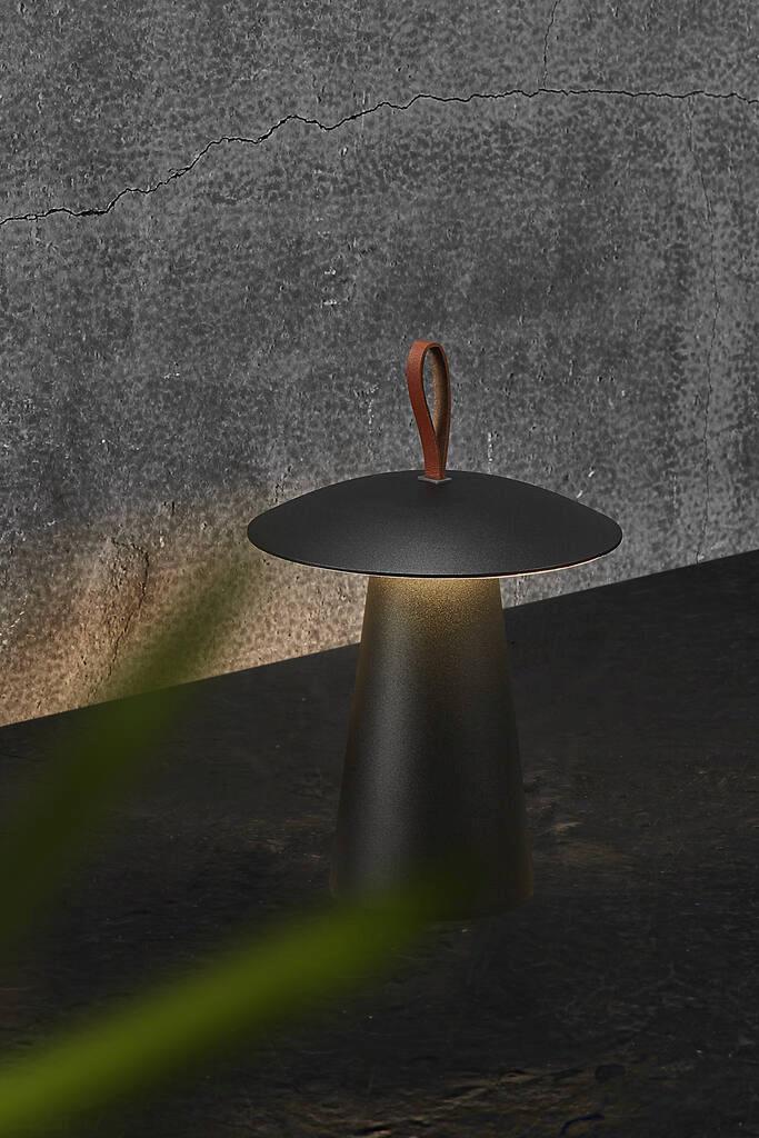 Nordlux :: Lampa ogrodowa stołowa Ara czarna wys. 29,2 cm