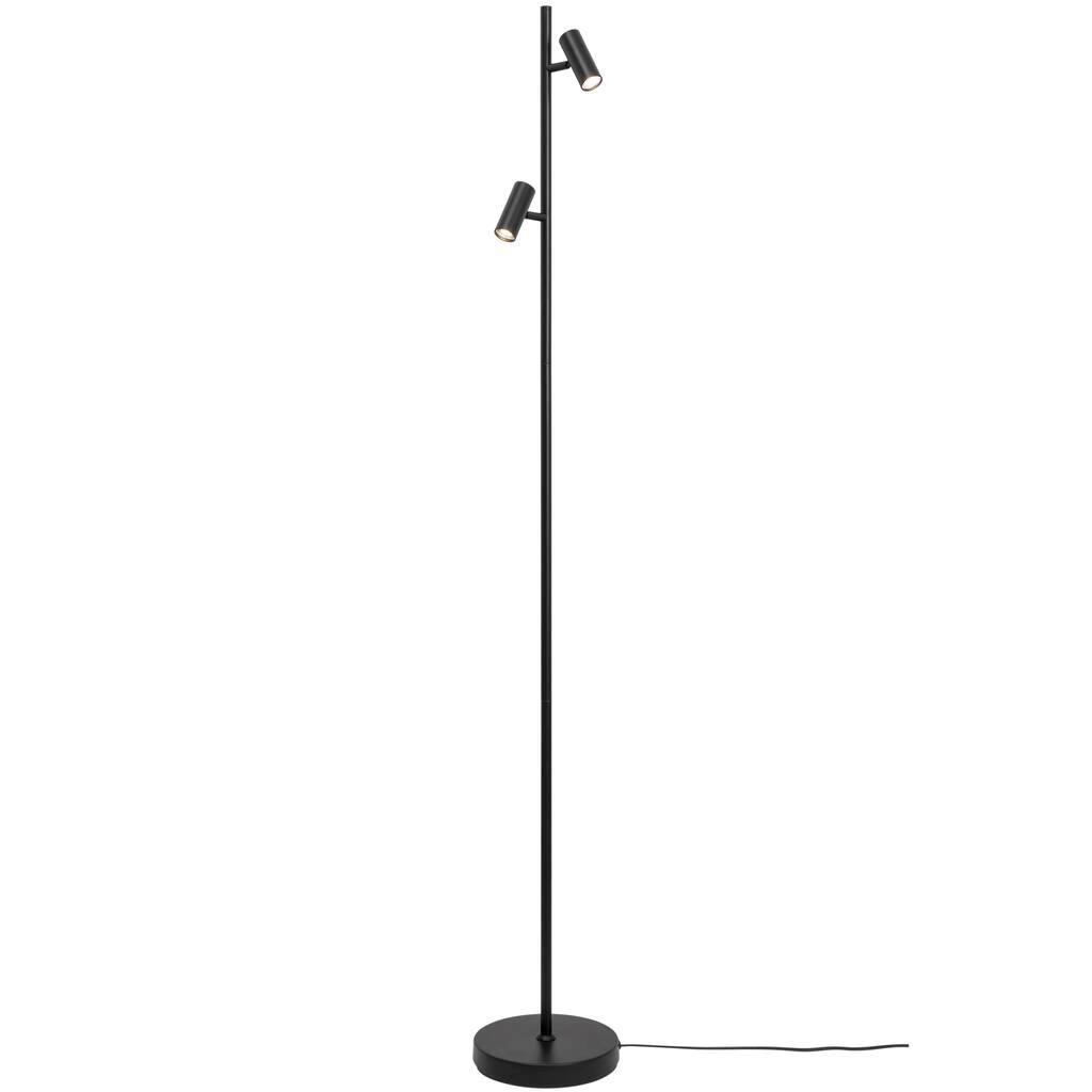 Nordlux :: Lampa podłogowa Omari czarna wys. 141 cm