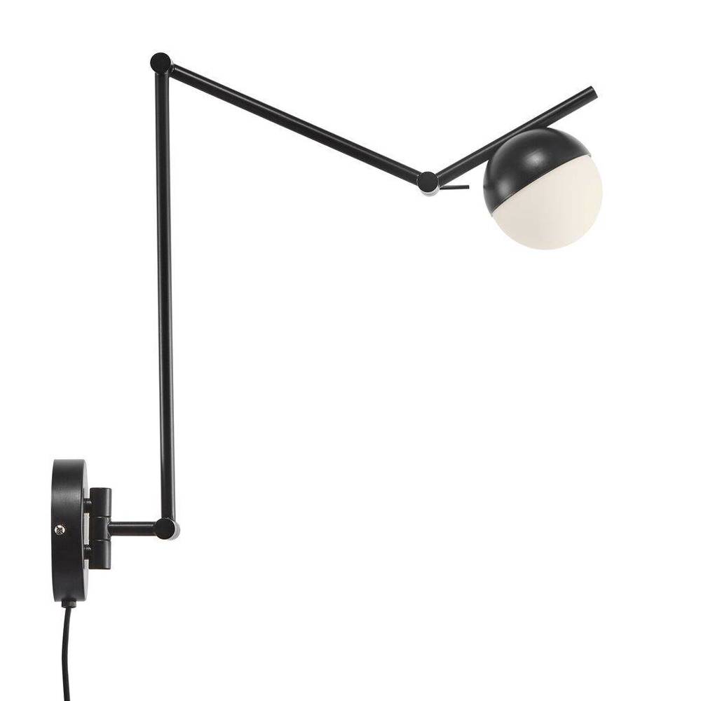 Nordlux :: Lampa ścienna / kinkiet Contina czarna 73,5 cm