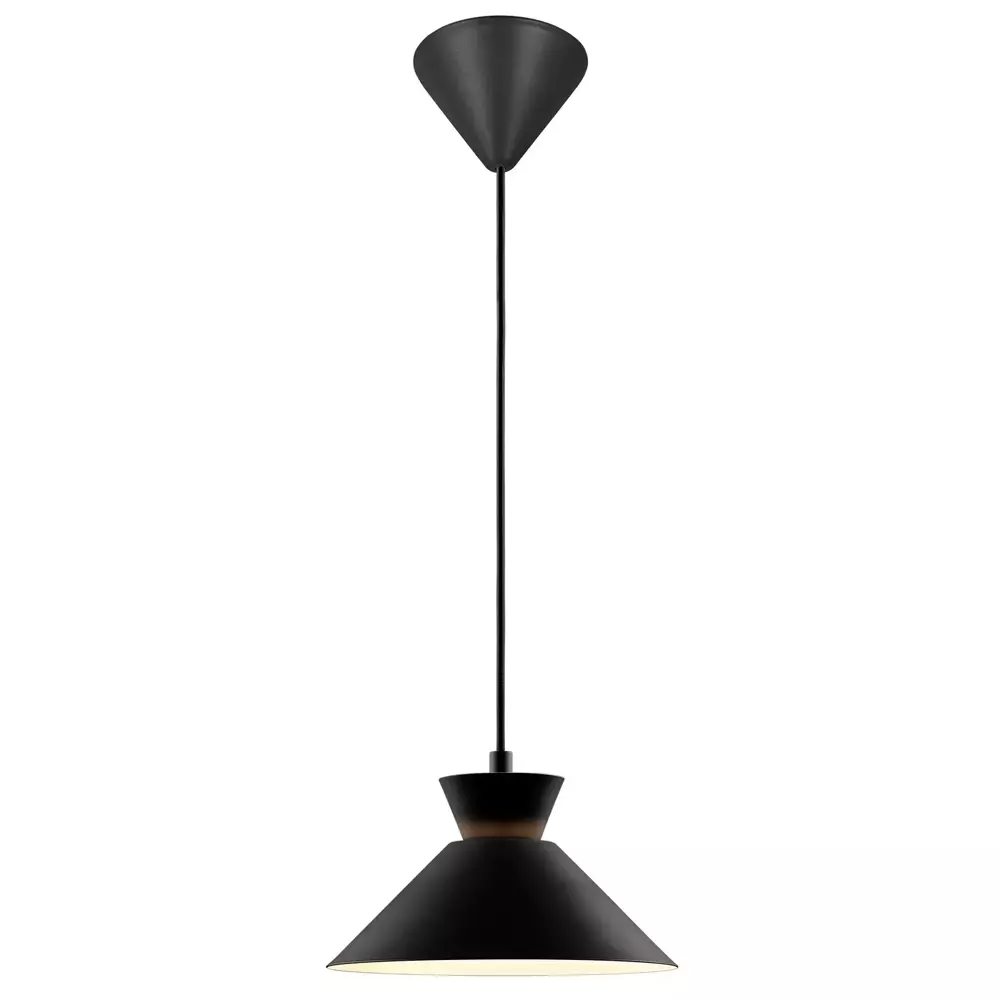 Nordlux :: Lampa wisząca Dial czarna śr. 25 cm