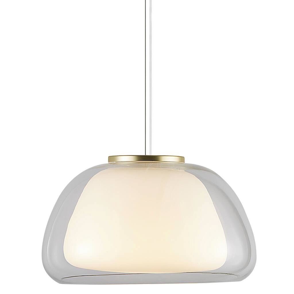 Nordlux :: Lampa wisząca Jelly biało-transparentna śr. 39 cm