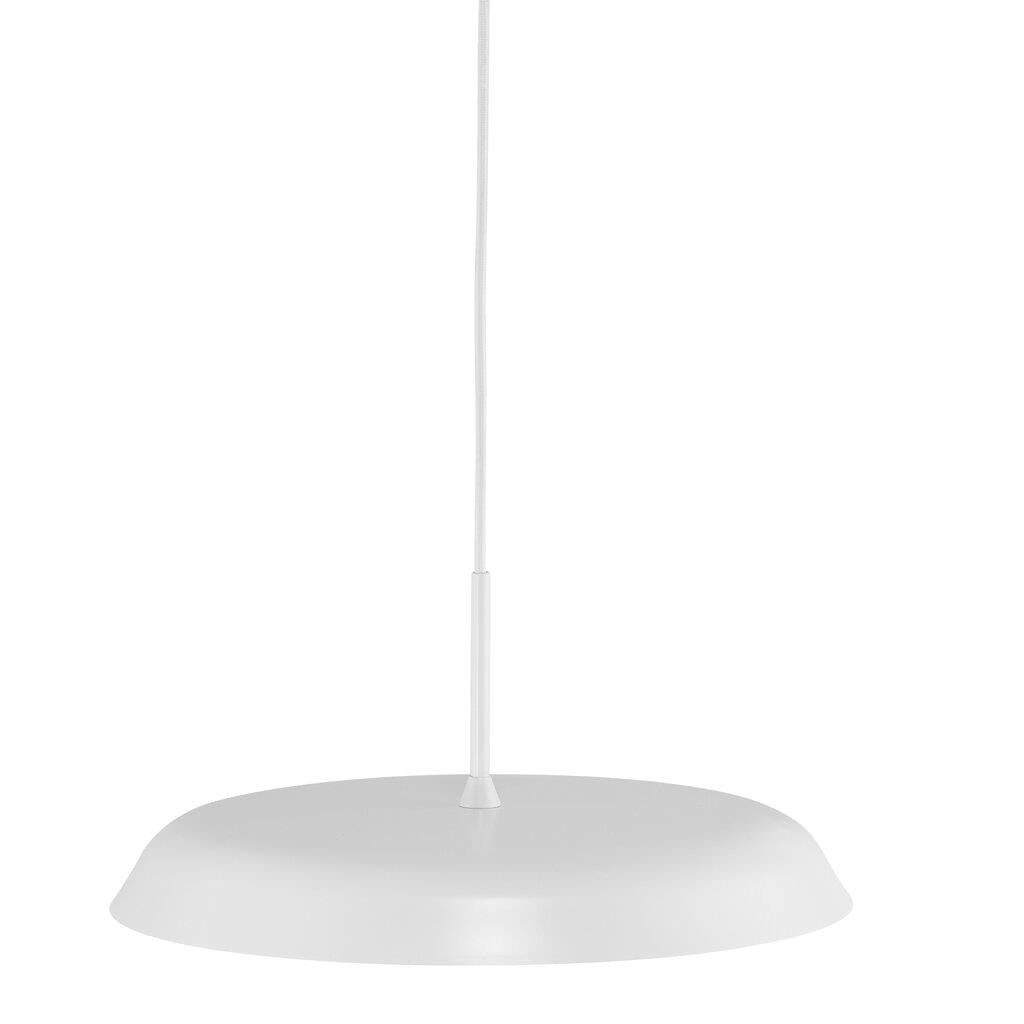 Nordlux :: Lampa wisząca Piso biała śr. 36,5 cm