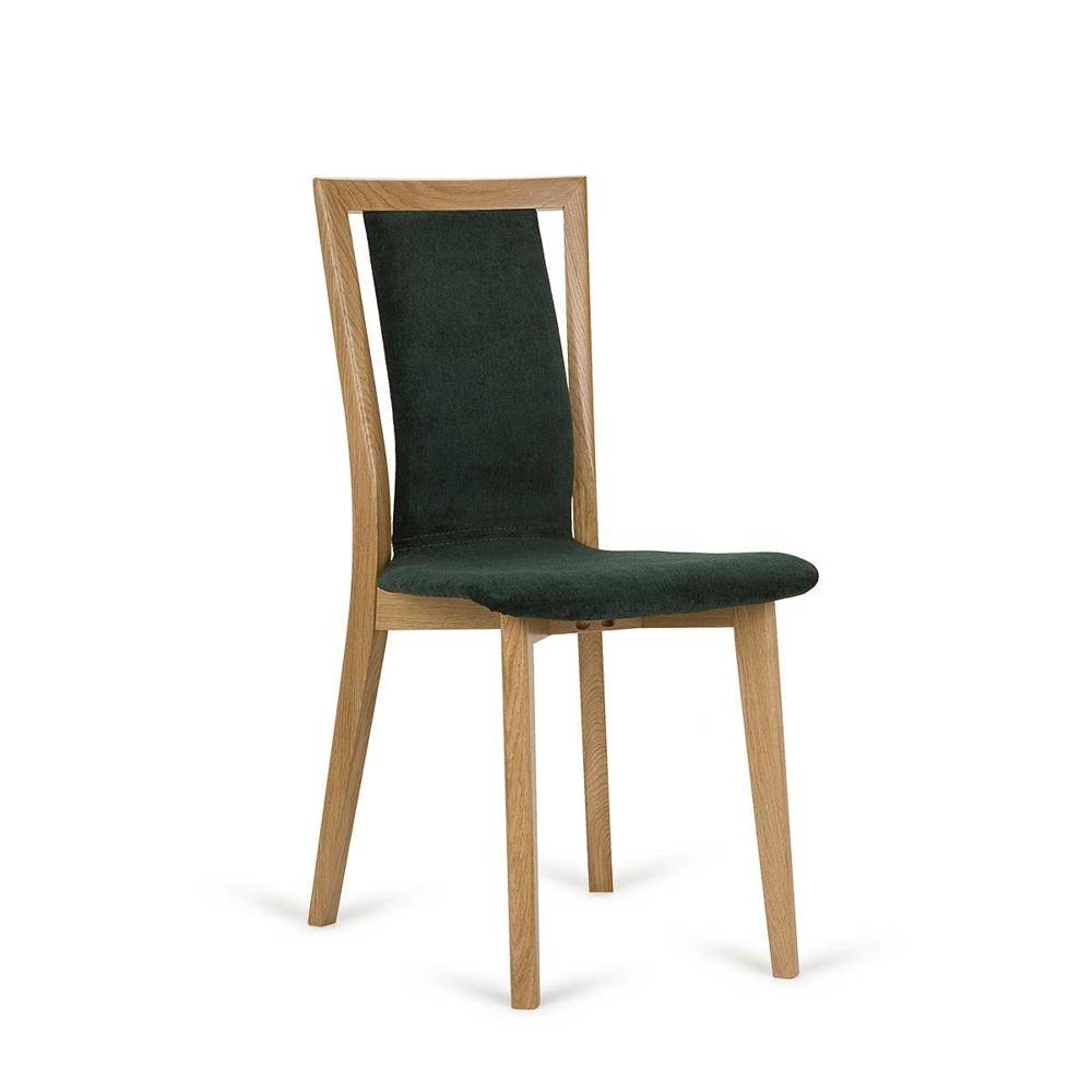 Paged :: Krzesło tapicerowane Vasco zielone szer. 43,7 cm