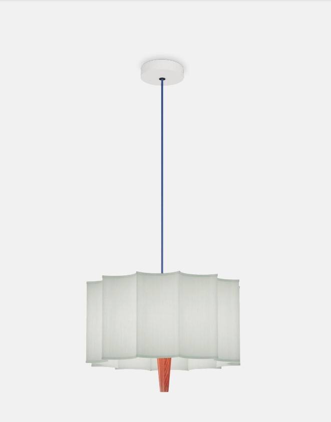 Robin :: Lampa wisząca Rain biała śr. 40 cm