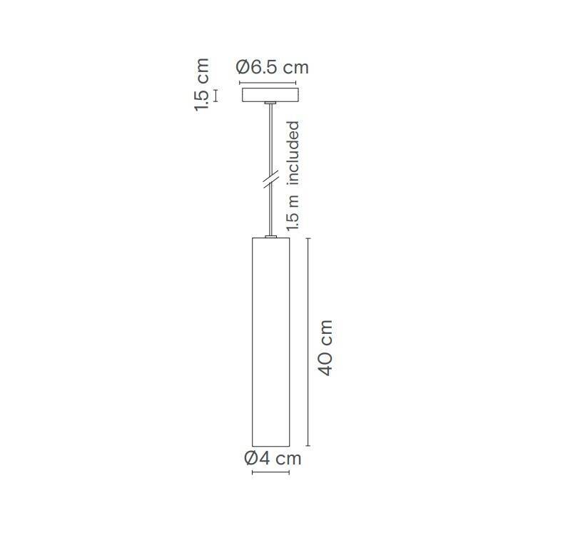 Robin :: Lampa wisząca Rose wys. 40 cm biała